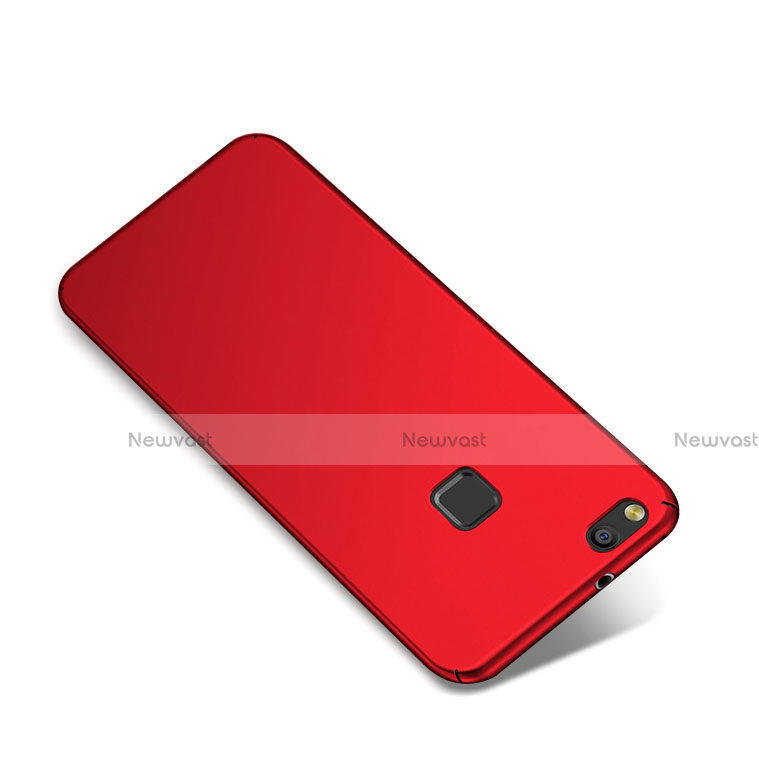 Hard Rigid Plastic Matte Finish Snap On Case M05 for Huawei P8 Lite (2017) Red