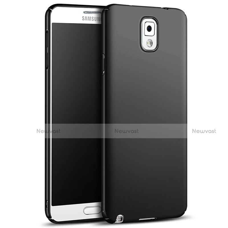 Hard Rigid Plastic Matte Finish Snap On Case M05 for Samsung Galaxy Note 3 N9000 Black