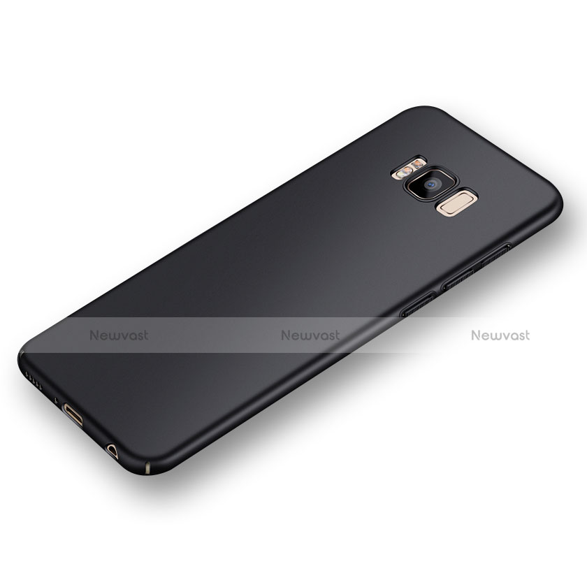 Hard Rigid Plastic Matte Finish Snap On Case M05 for Samsung Galaxy S8 Black