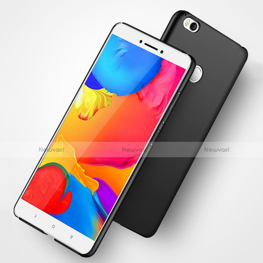 Hard Rigid Plastic Matte Finish Snap On Case M05 for Xiaomi Mi Max 2 Black