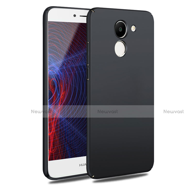 Hard Rigid Plastic Matte Finish Snap On Case M06 for Huawei Enjoy 7 Plus Black