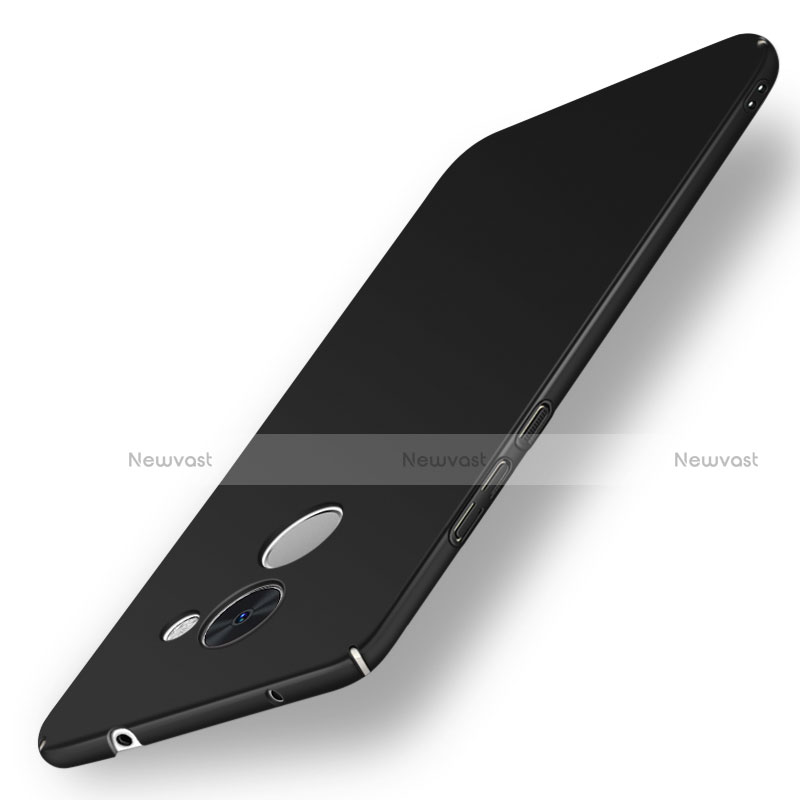 Hard Rigid Plastic Matte Finish Snap On Case M06 for Huawei Y7 Prime Black