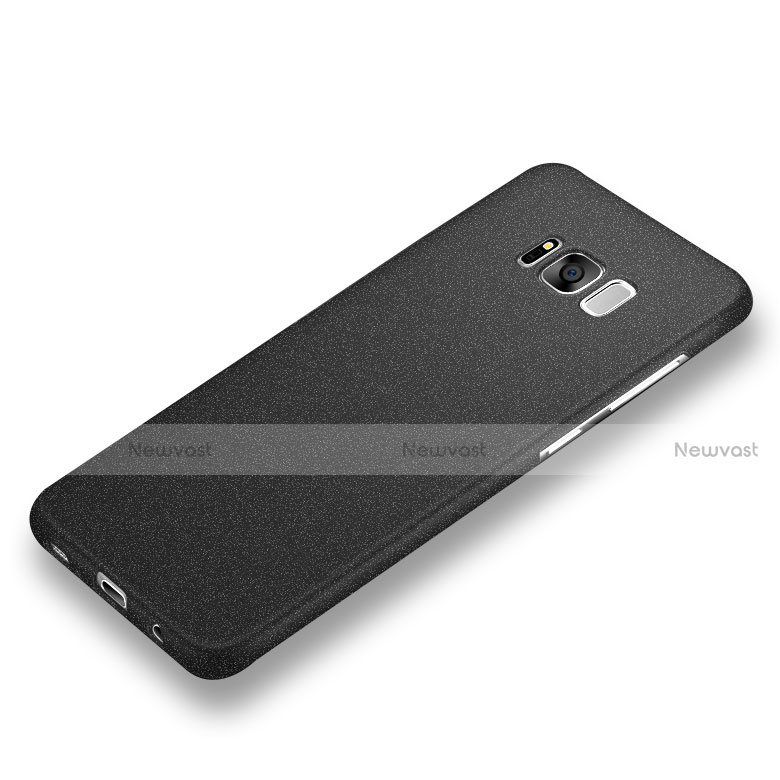 Hard Rigid Plastic Matte Finish Snap On Case M06 for Samsung Galaxy S8 Plus Black