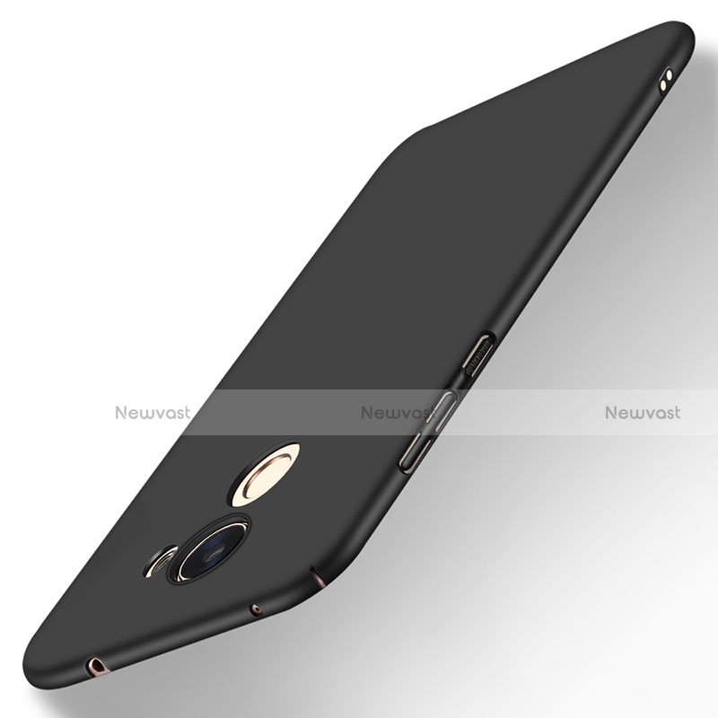 Hard Rigid Plastic Matte Finish Snap On Case M07 for Huawei Enjoy 7 Plus Black