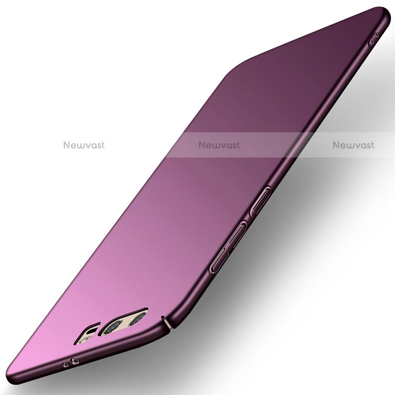 Hard Rigid Plastic Matte Finish Snap On Case M07 for Huawei Honor 9 Purple