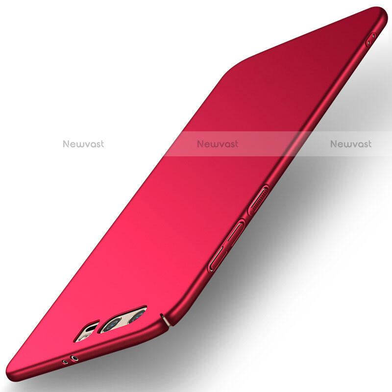 Hard Rigid Plastic Matte Finish Snap On Case M07 for Huawei Honor 9 Red