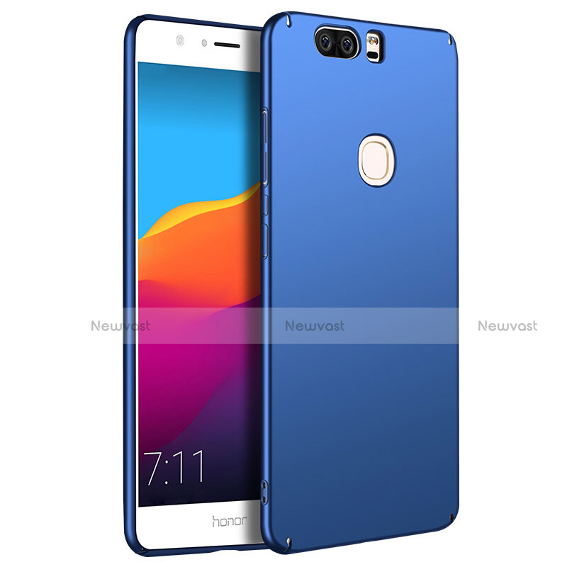 Hard Rigid Plastic Matte Finish Snap On Case M07 for Huawei Honor V8 Blue