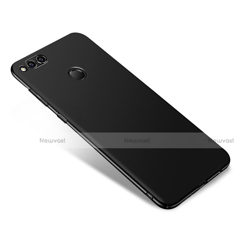 Hard Rigid Plastic Matte Finish Snap On Case M08 for Huawei Honor 7X Black