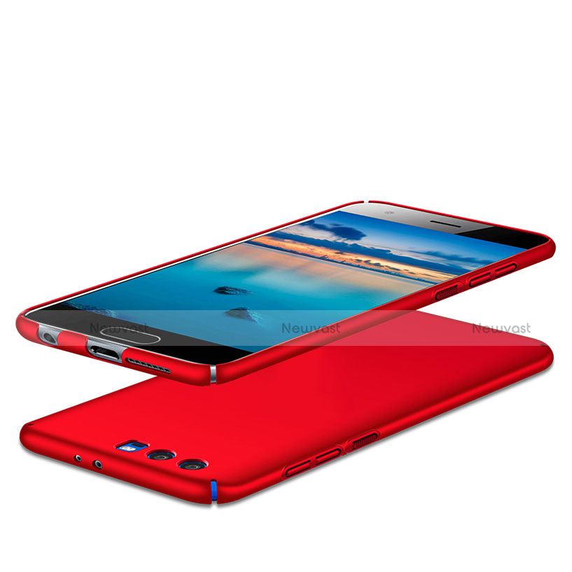 Hard Rigid Plastic Matte Finish Snap On Case M08 for Huawei Honor 9 Premium Red