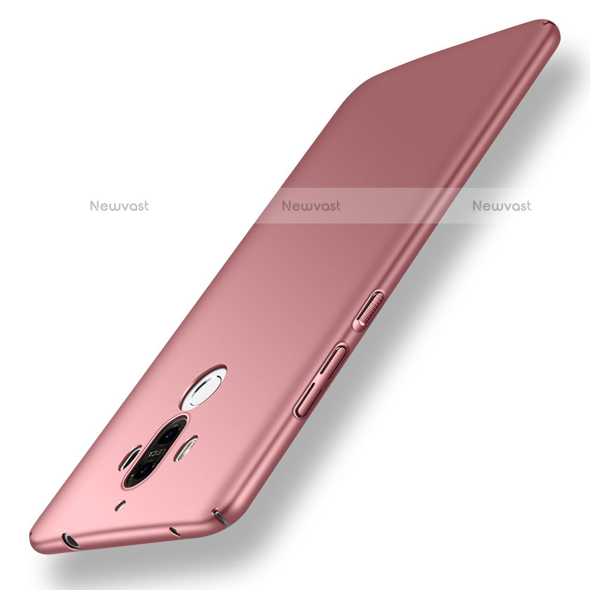 Hard Rigid Plastic Matte Finish Snap On Case M08 for Huawei Mate 9 Pink