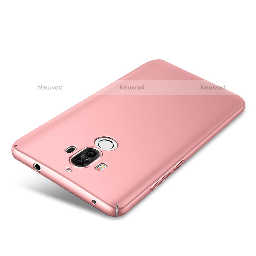 Hard Rigid Plastic Matte Finish Snap On Case M08 for Huawei Mate 9 Pink