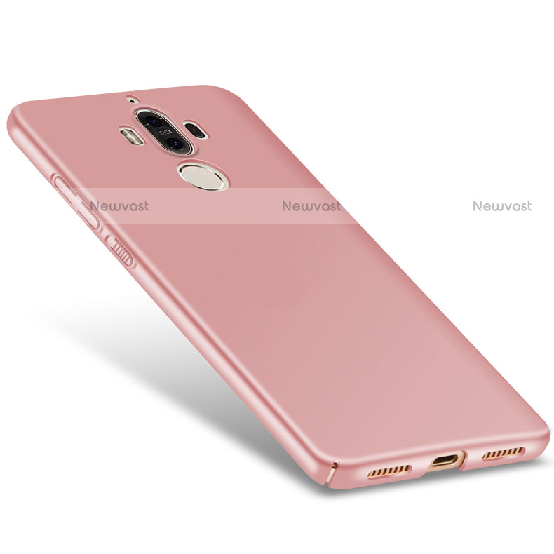 Hard Rigid Plastic Matte Finish Snap On Case M08 for Huawei Mate 9 Pink