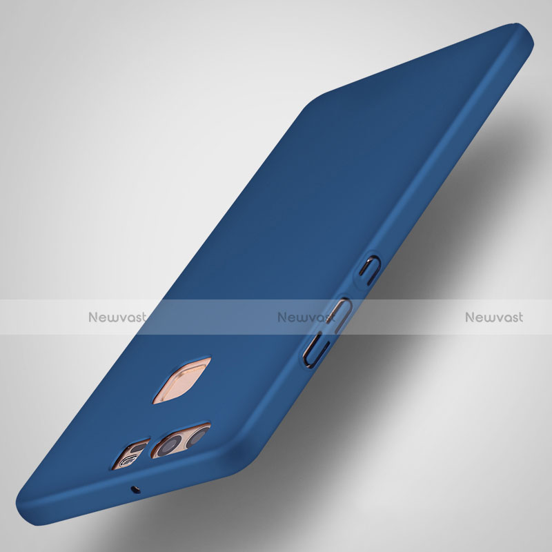 Hard Rigid Plastic Matte Finish Snap On Case M08 for Huawei P9 Blue
