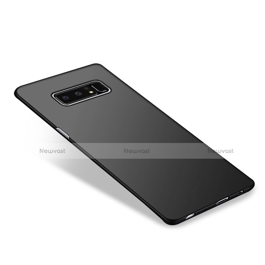 Hard Rigid Plastic Matte Finish Snap On Case M09 for Samsung Galaxy Note 8 Black