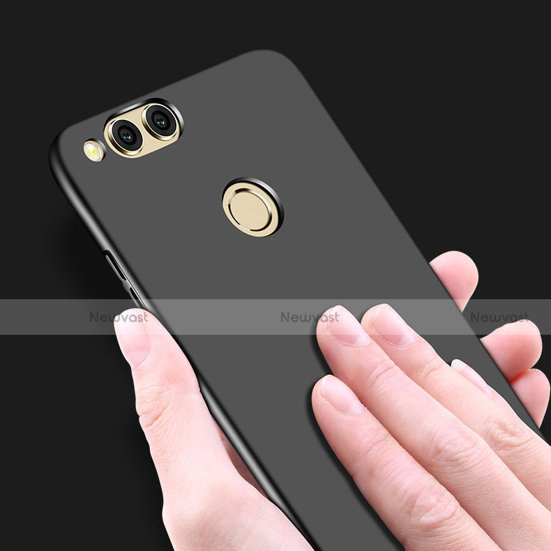 Hard Rigid Plastic Matte Finish Snap On Case M11 for Huawei Honor 7X Black