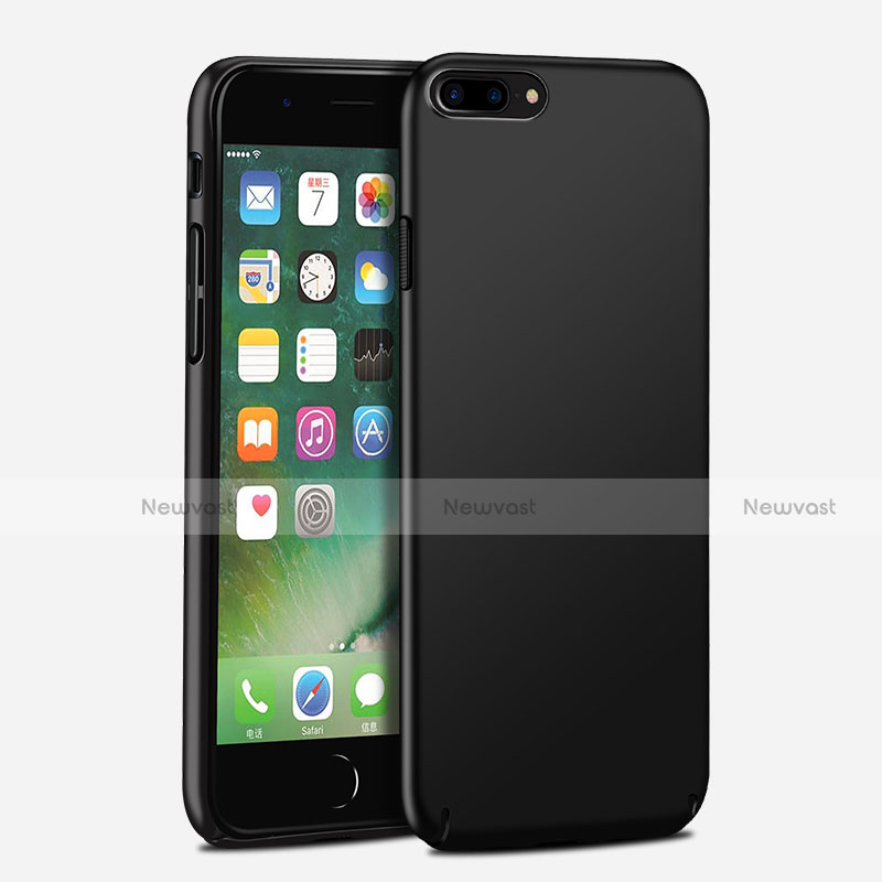 Hard Rigid Plastic Matte Finish Snap On Case M16 for Apple iPhone 7 Plus Black