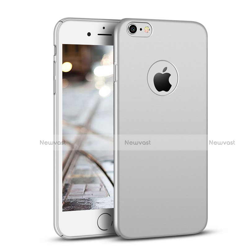 Hard Rigid Plastic Matte Finish Snap On Case P01 for Apple iPhone 6 White