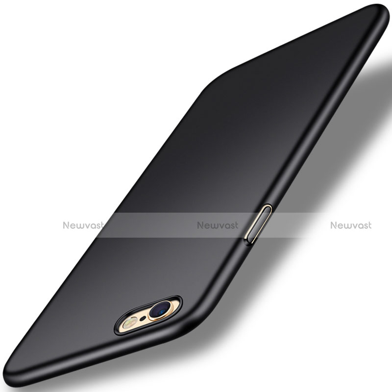 Hard Rigid Plastic Matte Finish Snap On Case P04 for Apple iPhone 6 Plus Black