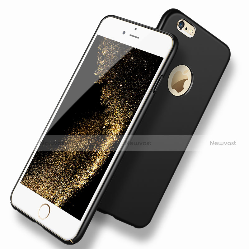 Hard Rigid Plastic Matte Finish Snap On Case P07 for Apple iPhone 6S Black