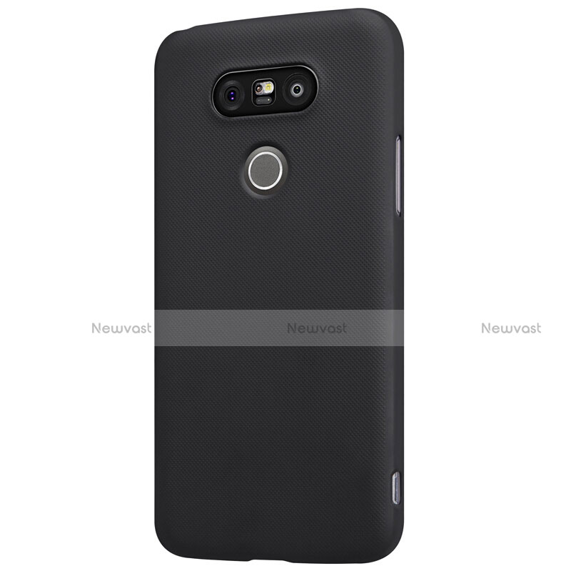 Hard Rigid Plastic Matte Finish Snap On Case R01 for LG G5 Black