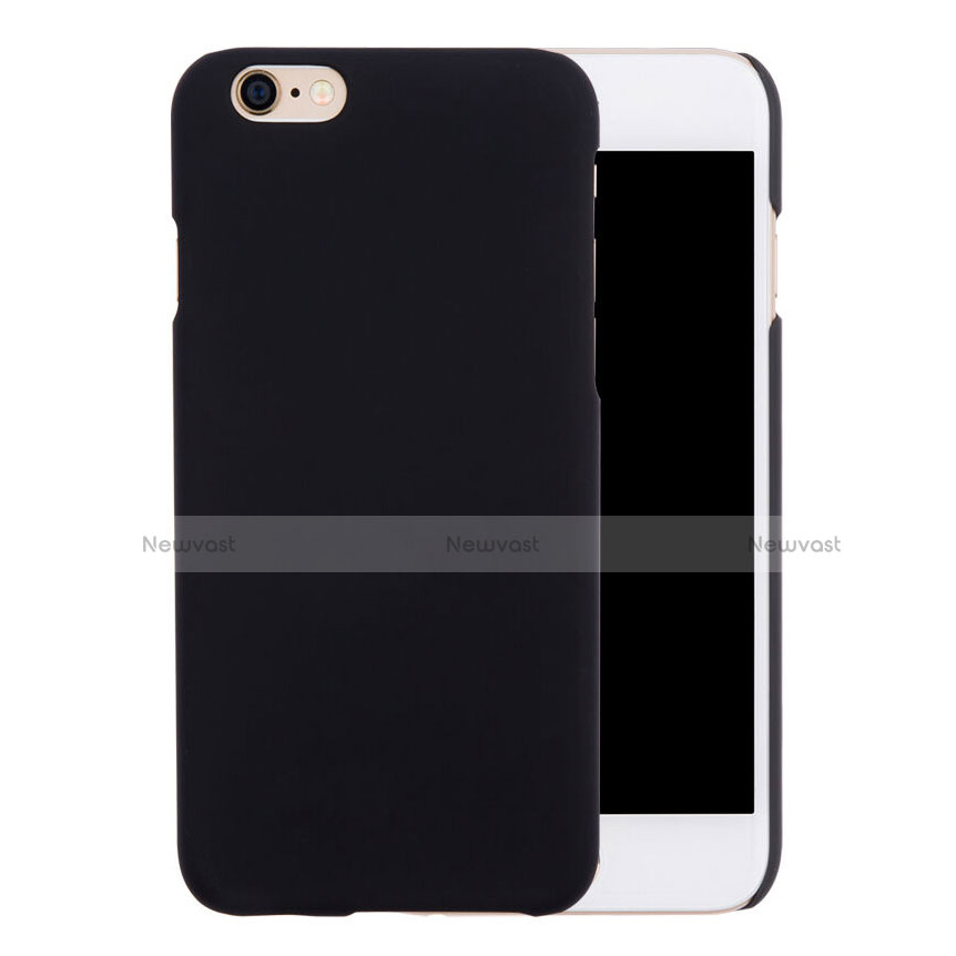 Hard Rigid Plastic Matte Finish Snap On Cover for Apple iPhone 6 Plus Black