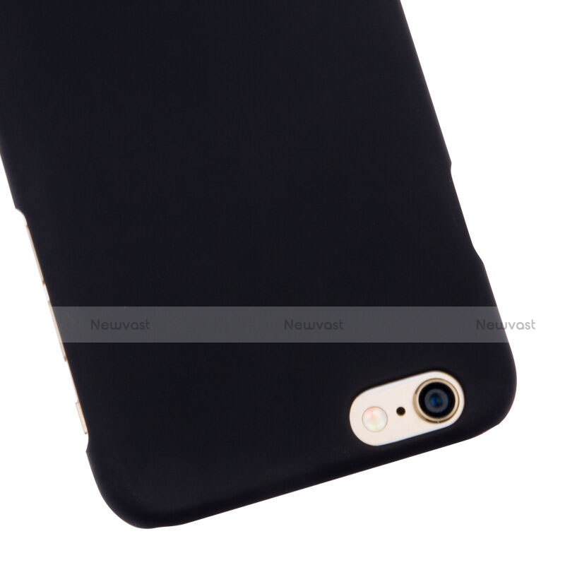 Hard Rigid Plastic Matte Finish Snap On Cover for Apple iPhone 6 Plus Black