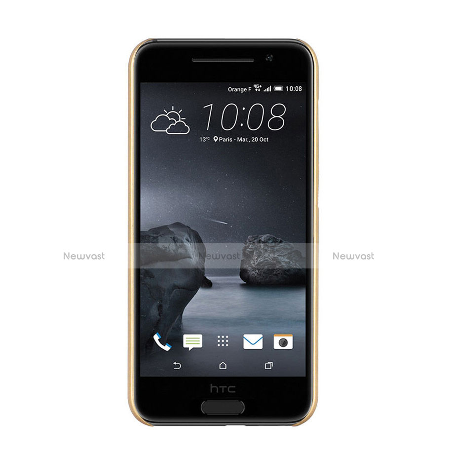 Hard Rigid Plastic Matte Finish Snap On Cover for HTC One A9 Gold