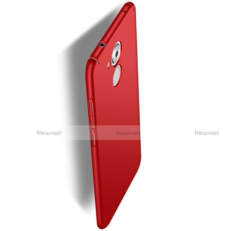 Hard Rigid Plastic Matte Finish Snap On Cover for Huawei Enjoy 6S Red