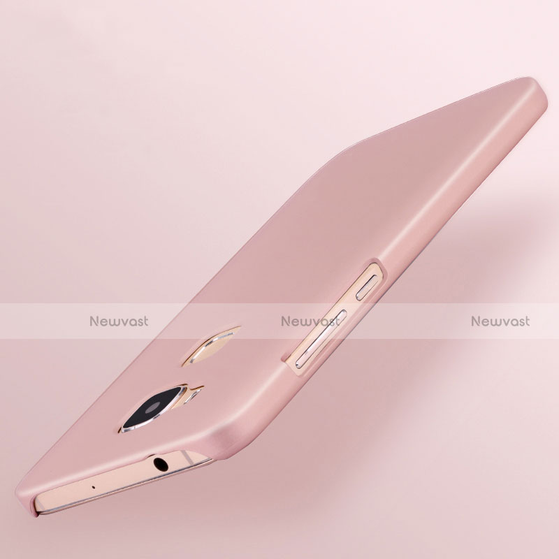 Hard Rigid Plastic Matte Finish Snap On Cover for Huawei G7 Plus Pink