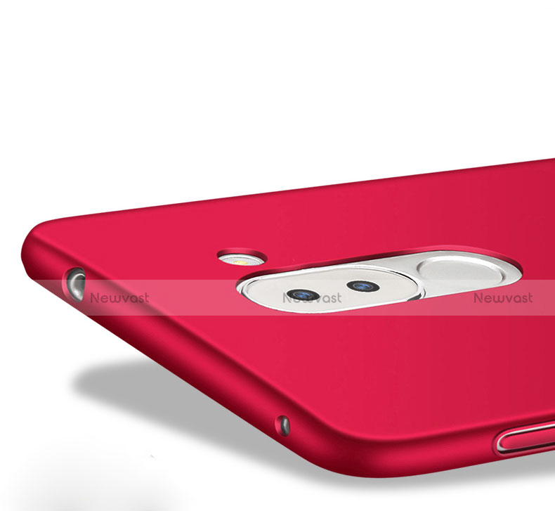 Hard Rigid Plastic Matte Finish Snap On Cover for Huawei Honor 6X Pro Red