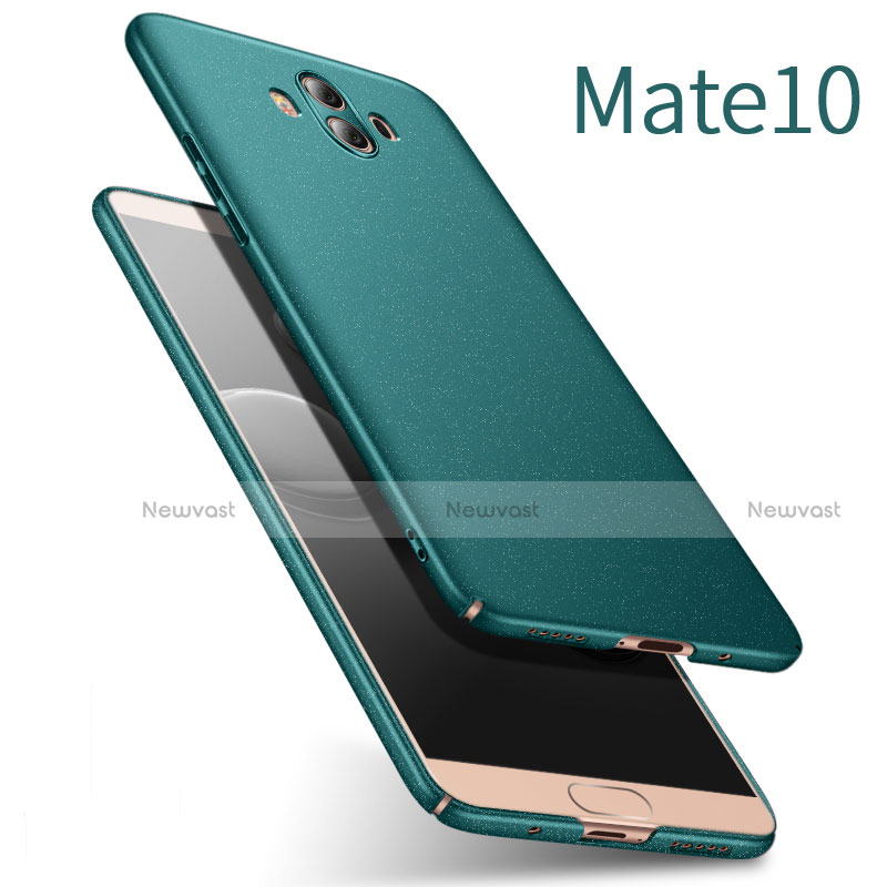 Hard Rigid Plastic Matte Finish Snap On Cover for Huawei Mate 10 Green