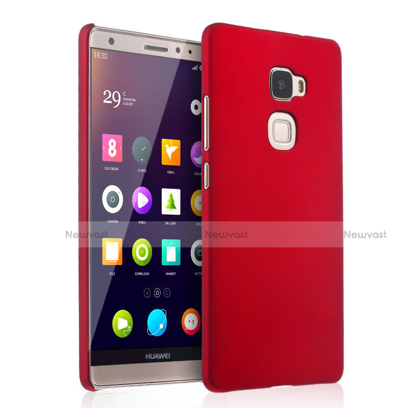 Hard Rigid Plastic Matte Finish Snap On Cover for Huawei Mate S Red