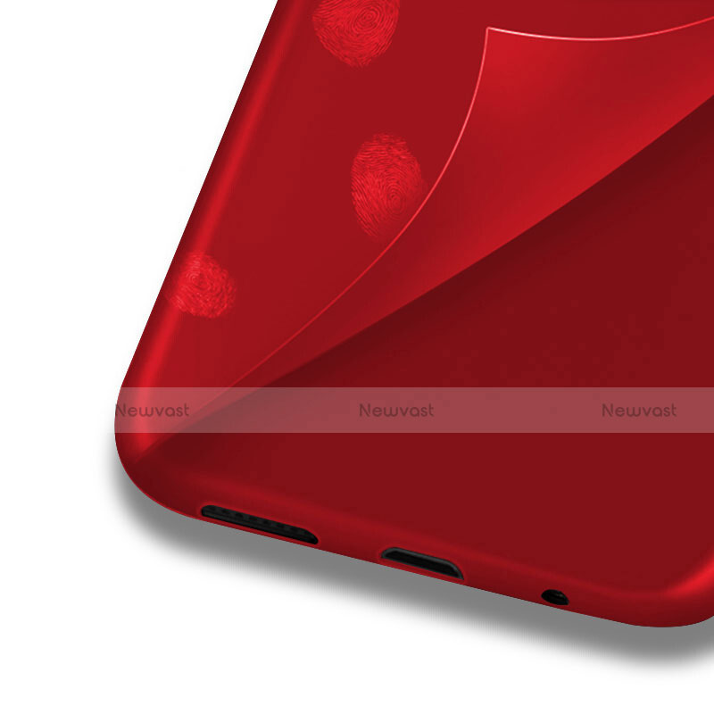 Hard Rigid Plastic Matte Finish Snap On Cover for Huawei Nova 2 Plus Red