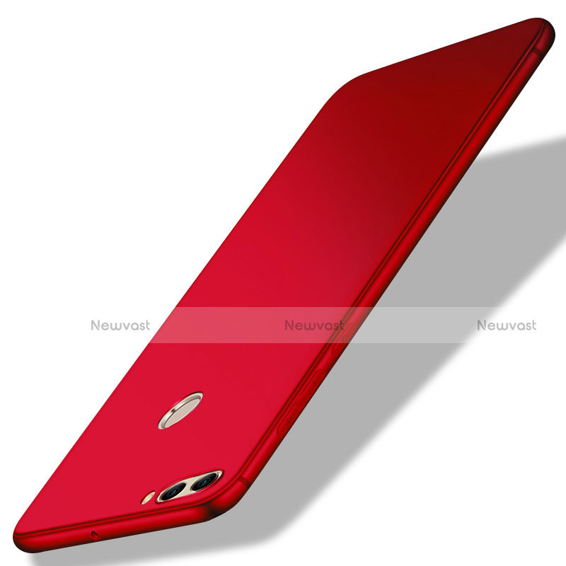 Hard Rigid Plastic Matte Finish Snap On Cover for Huawei Nova 2 Red