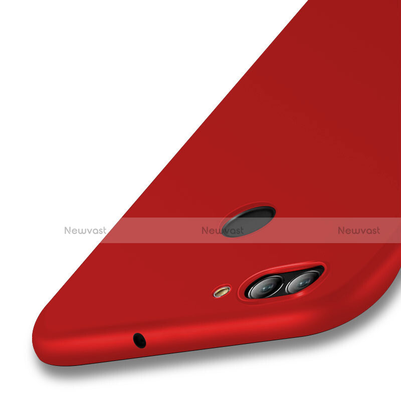 Hard Rigid Plastic Matte Finish Snap On Cover for Huawei Nova 2 Red