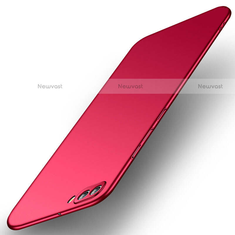 Hard Rigid Plastic Matte Finish Snap On Cover for Huawei Nova 2S Red