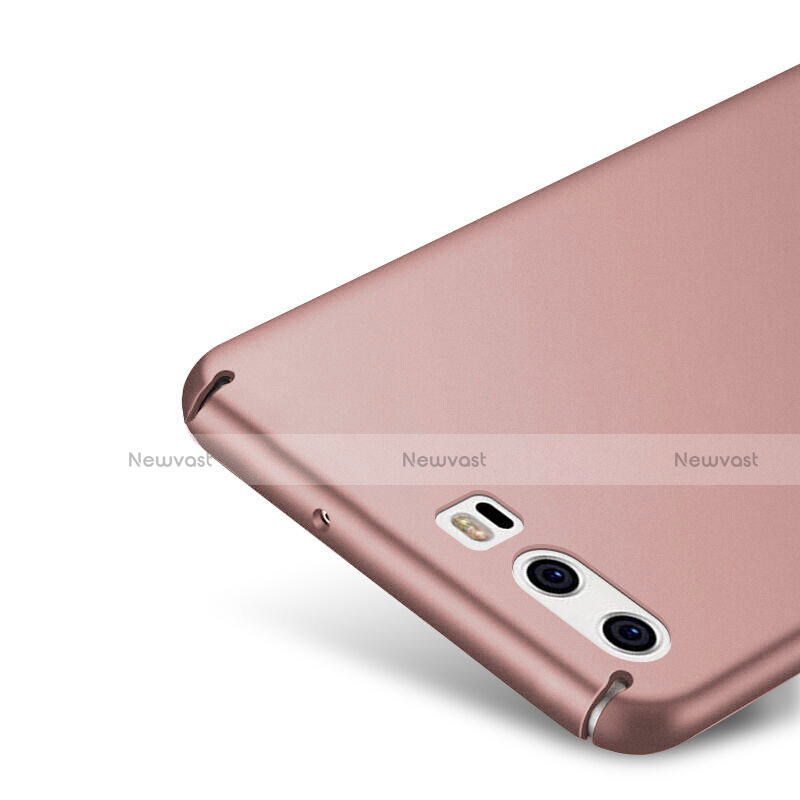 Hard Rigid Plastic Matte Finish Snap On Cover for Huawei P10 Plus Rose Gold