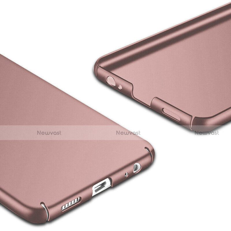 Hard Rigid Plastic Matte Finish Snap On Cover for Huawei P10 Plus Rose Gold