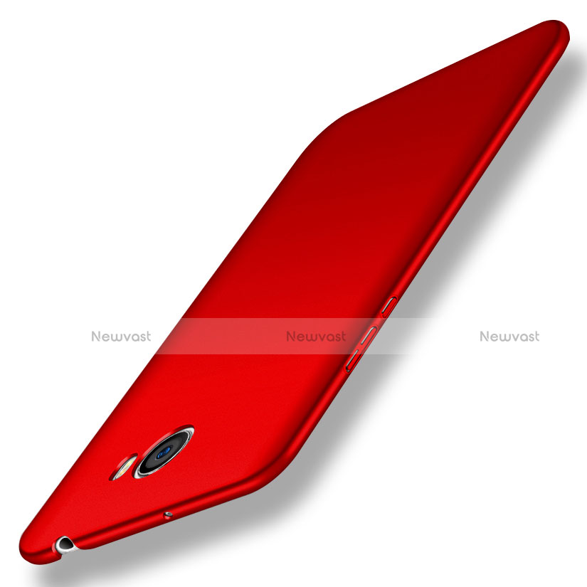 Hard Rigid Plastic Matte Finish Snap On Cover for Huawei Y5 II Y5 2 Red