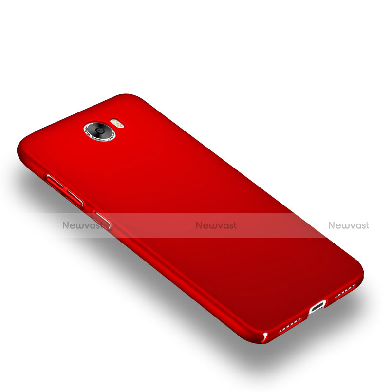 Hard Rigid Plastic Matte Finish Snap On Cover for Huawei Y5 II Y5 2 Red