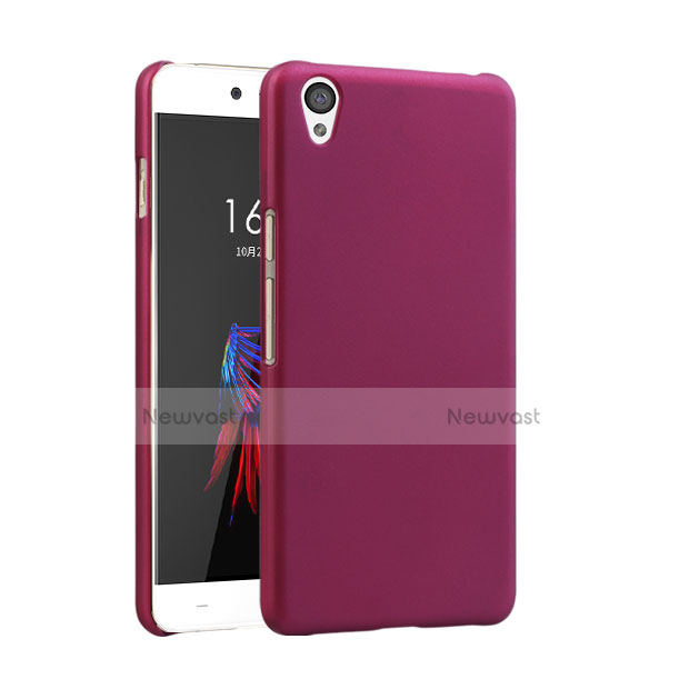 Hard Rigid Plastic Matte Finish Snap On Cover for OnePlus X Red