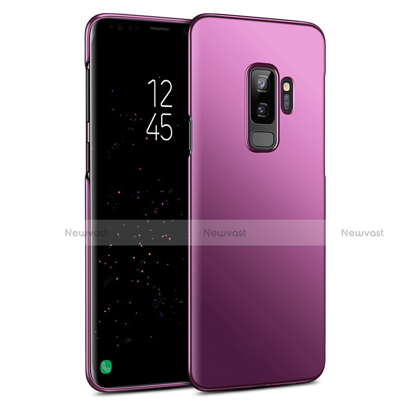 Hard Rigid Plastic Matte Finish Snap On Cover for Samsung Galaxy S9 Plus Purple