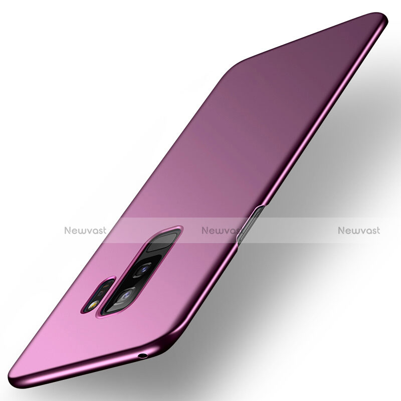 Hard Rigid Plastic Matte Finish Snap On Cover for Samsung Galaxy S9 Plus Purple