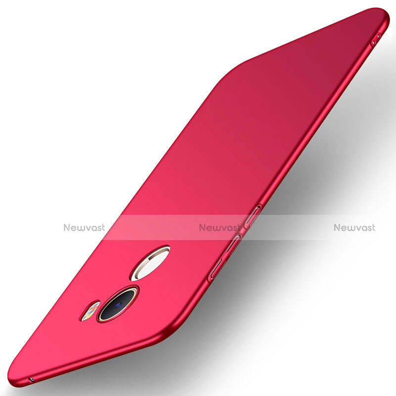 Hard Rigid Plastic Matte Finish Snap On Cover for Xiaomi Mi Mix 2 Red