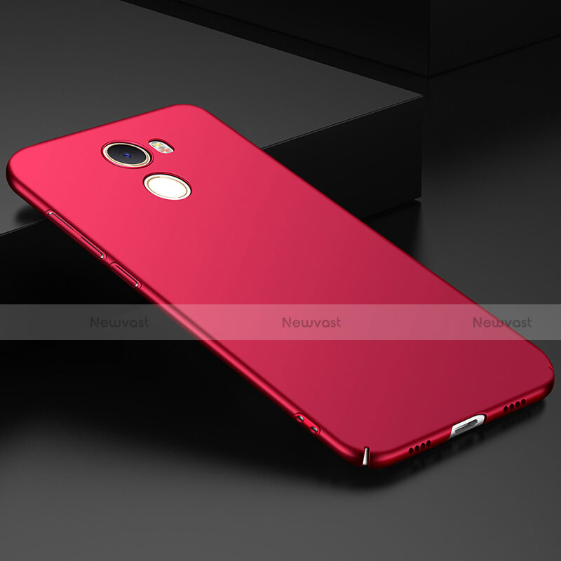 Hard Rigid Plastic Matte Finish Snap On Cover for Xiaomi Mi Mix 2 Red