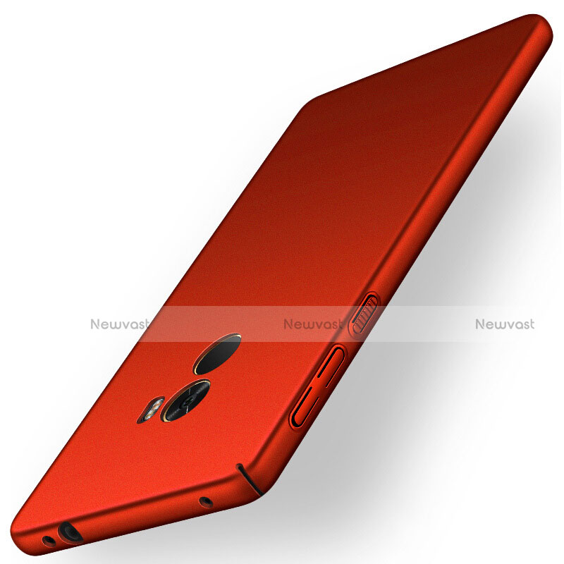 Hard Rigid Plastic Matte Finish Snap On Cover for Xiaomi Mi Mix Red