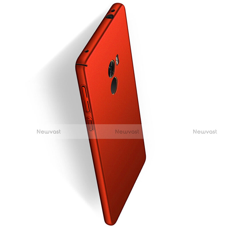 Hard Rigid Plastic Matte Finish Snap On Cover for Xiaomi Mi Mix Red