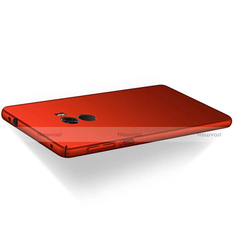 Hard Rigid Plastic Matte Finish Snap On Cover for Xiaomi Mi Mix Red