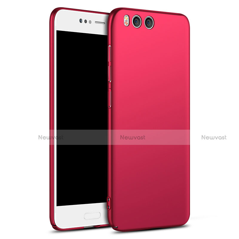 Hard Rigid Plastic Matte Finish Snap On Cover for Xiaomi Mi Note 3 Red