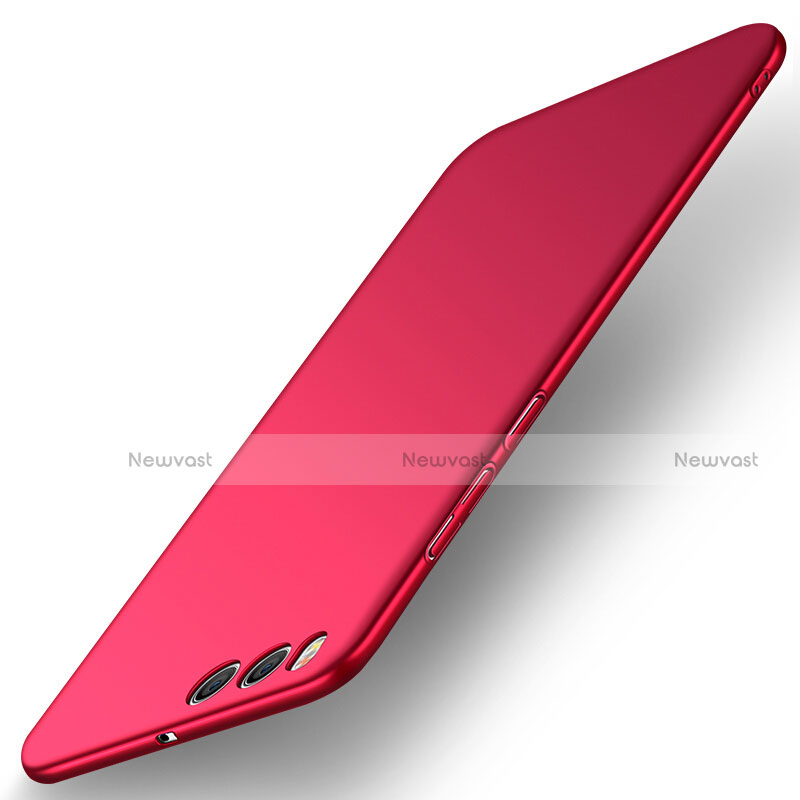 Hard Rigid Plastic Matte Finish Snap On Cover for Xiaomi Mi Note 3 Red